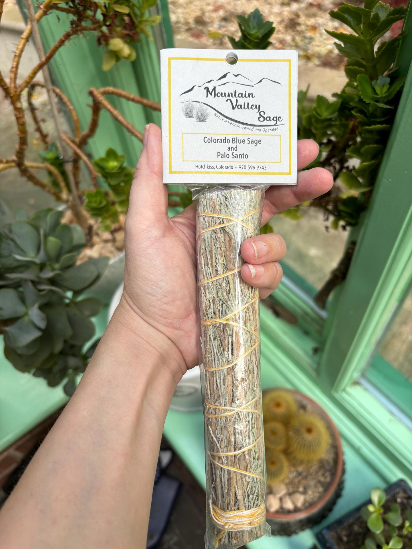 Sage and Palo Santo Smudging Stick