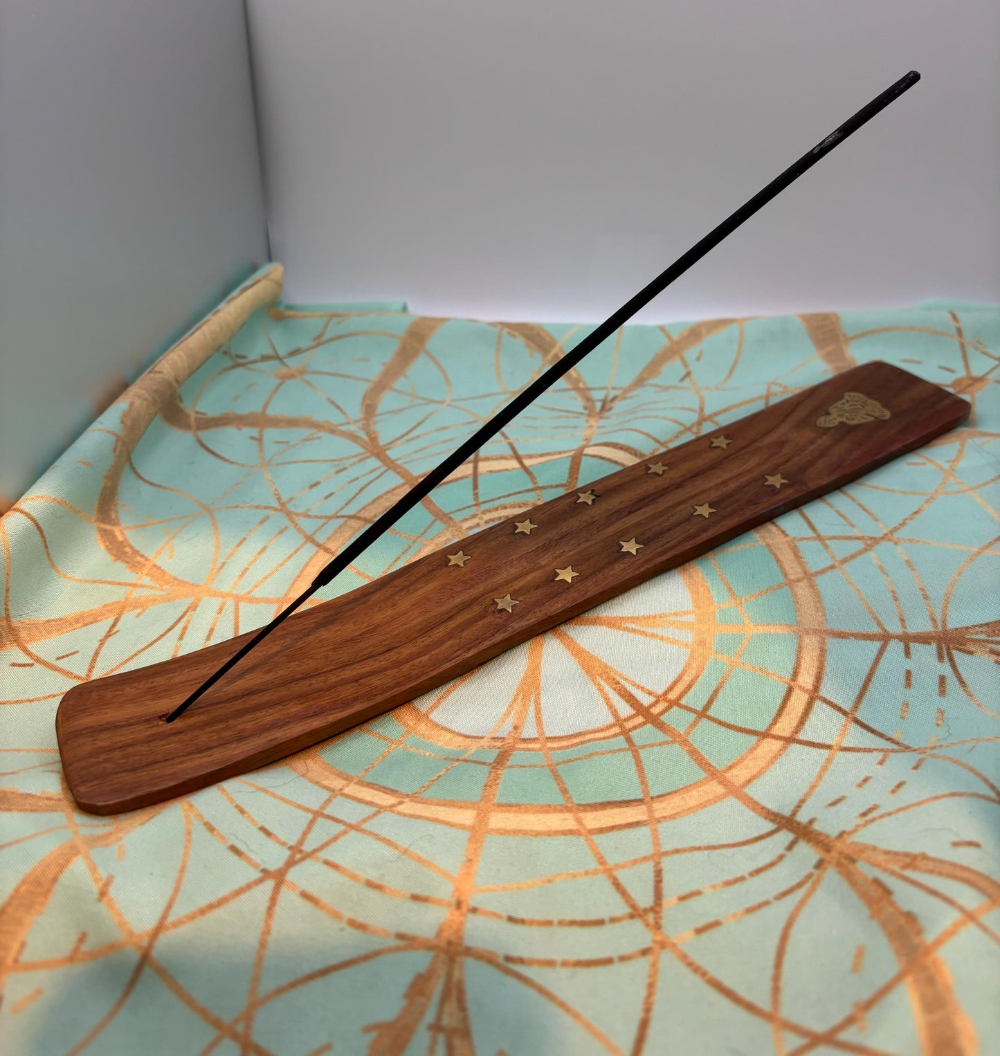 Wooden Buddha Incense Holder