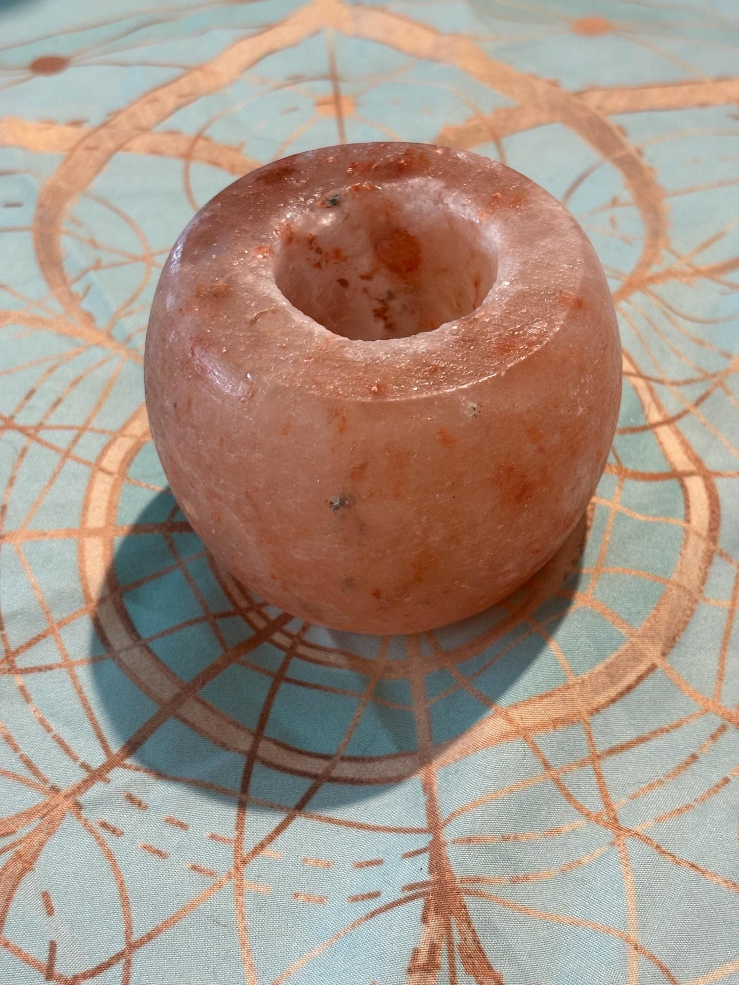 Himalayan Salt Candle Holder (Smooth)