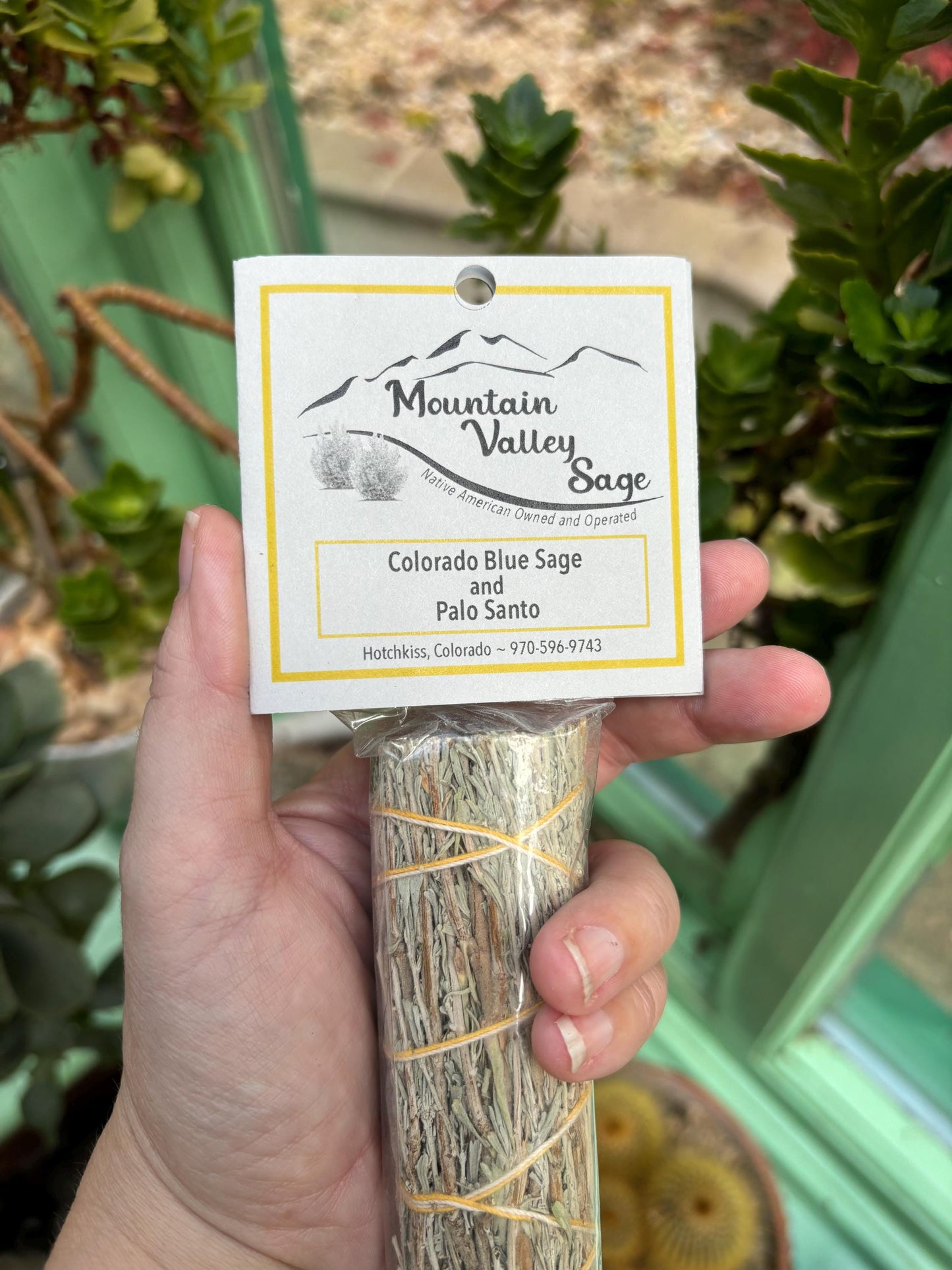 Sage and Palo Santo Smudging Stick