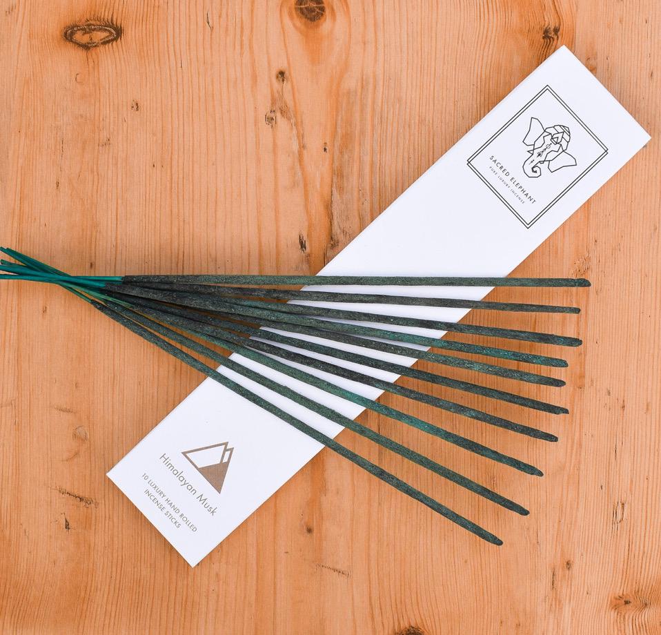 Himalayan Musk - Sacred Elephant Luxury Incense (10 Sticks)